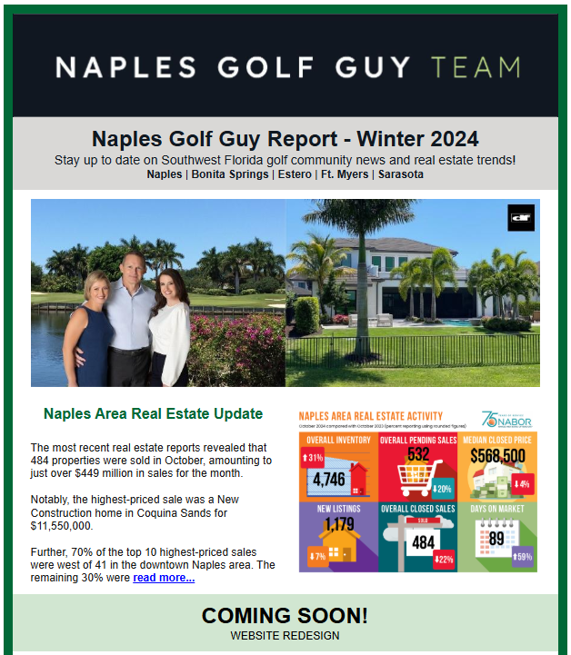 Naples Golf Guy Archives Winter 2024