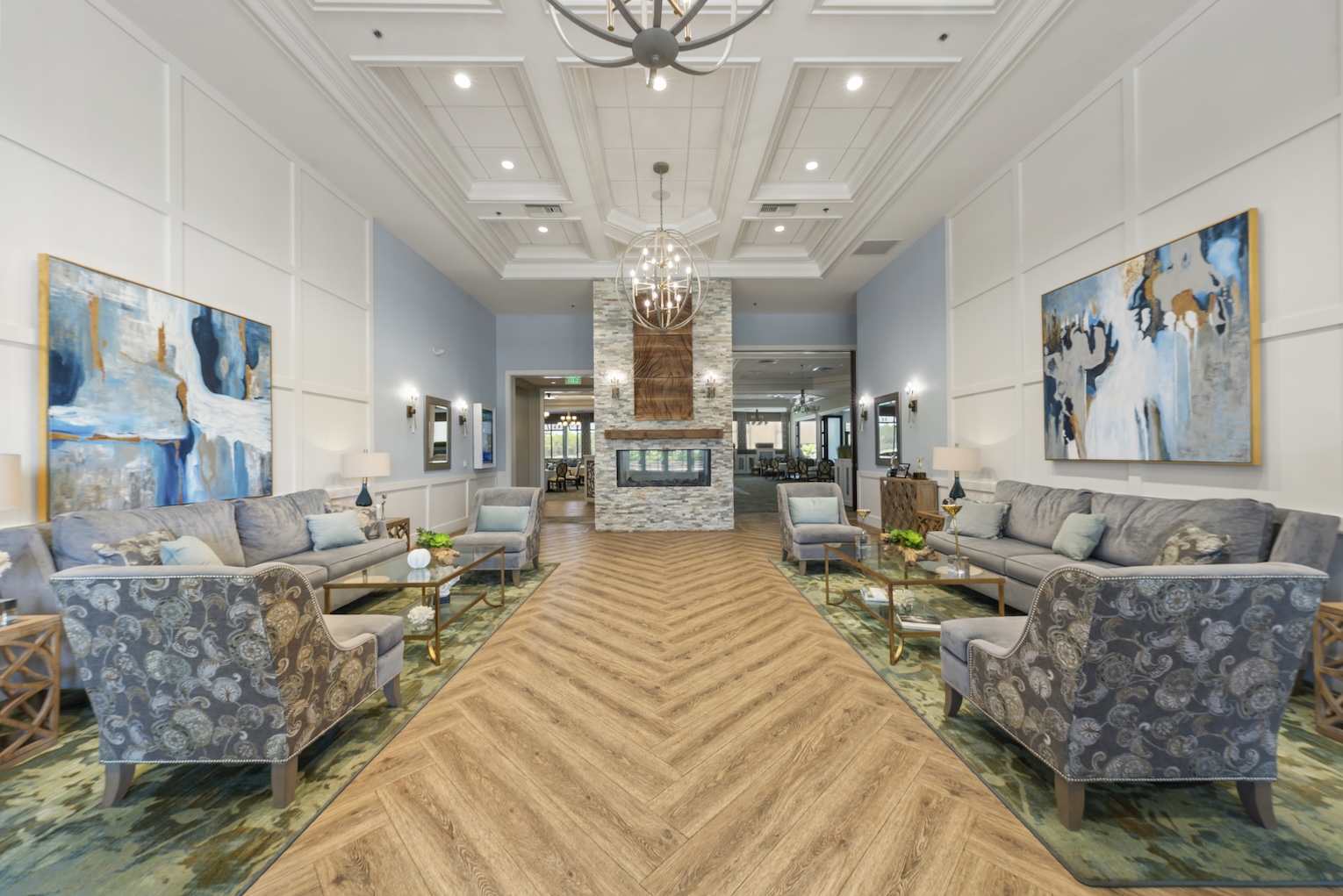 Naples Country Club Clubhouse Entrance