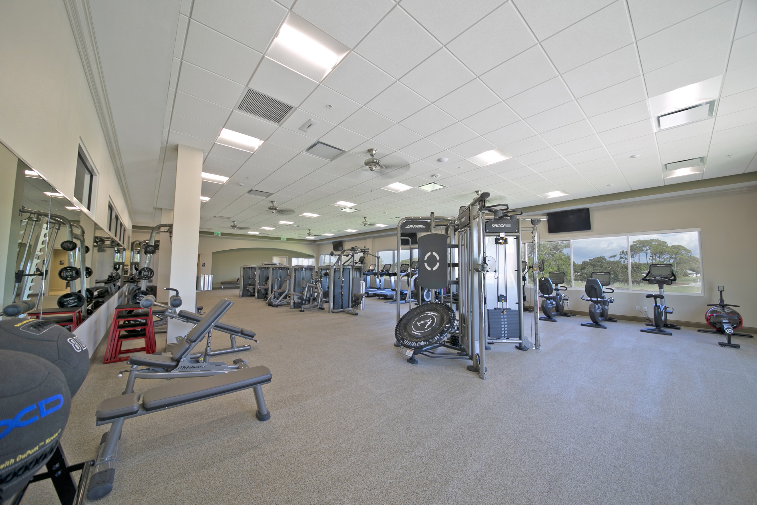 fitness center