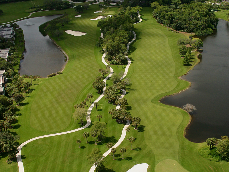 Wilderness Golf Course Hole 1