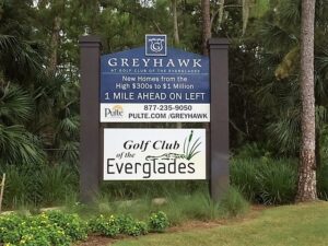 New Construction in Golf Club of The Everglades 