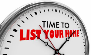 Time is money when it comes to listing your home