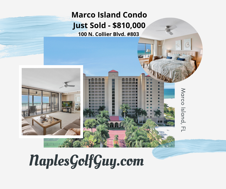 Marco Island Condo Sold