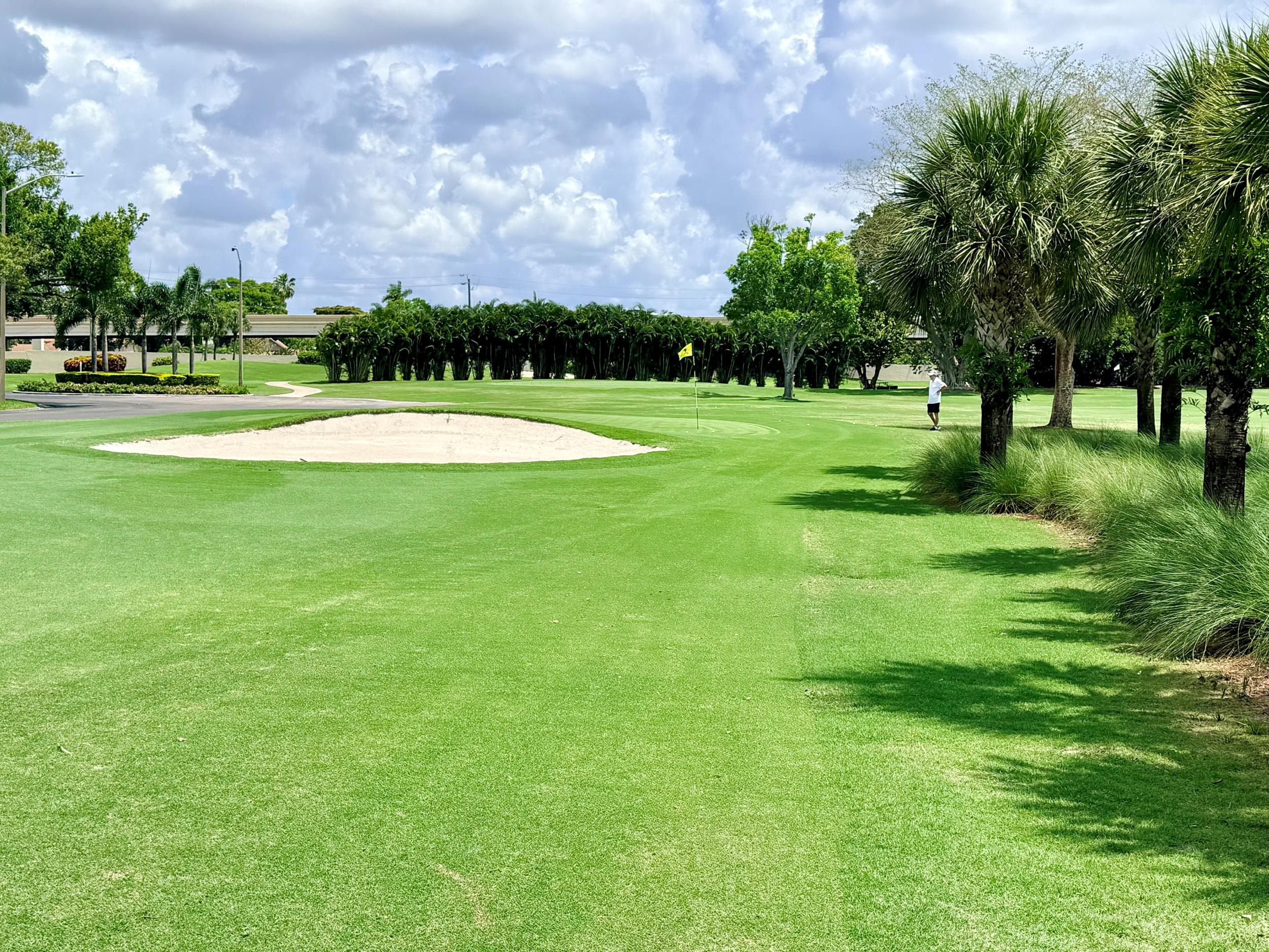 Short game practice area