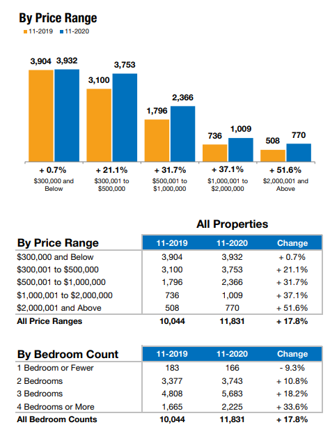 November 2020 Naples Home Sales