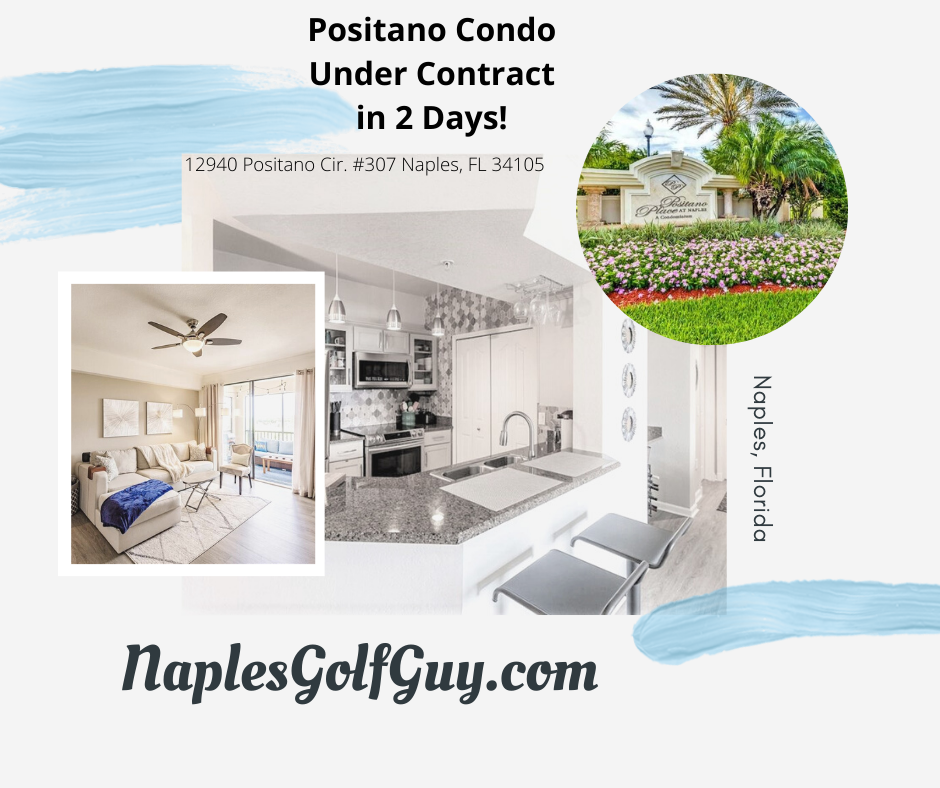 Positano Condo Under Contract