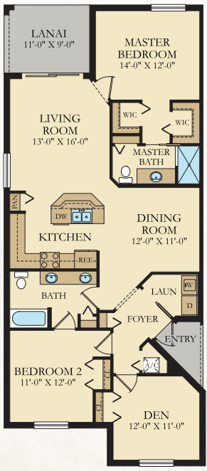 TPC Treviso Bay Carolina Floor Plan