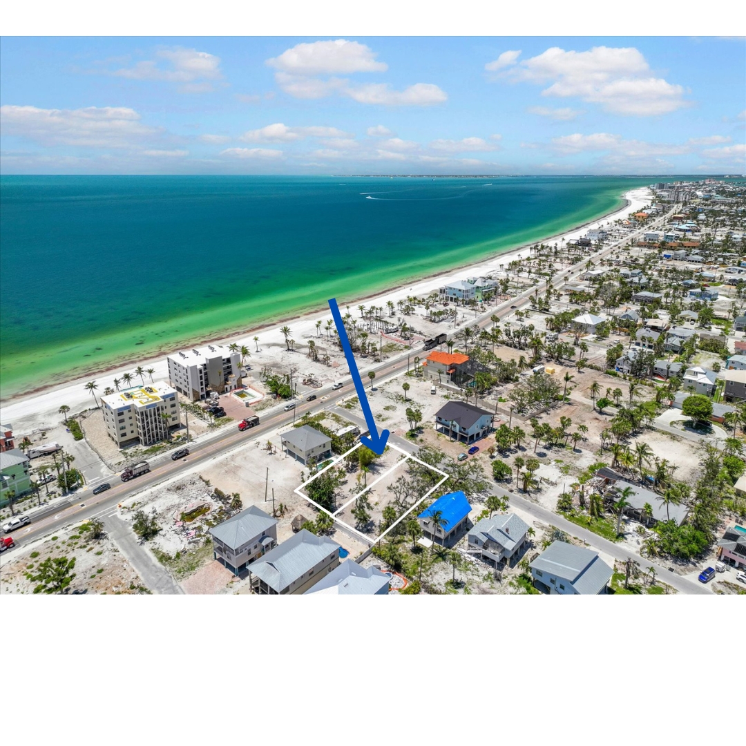 Fort Myers Beach residential lot near the Gulf under contract
