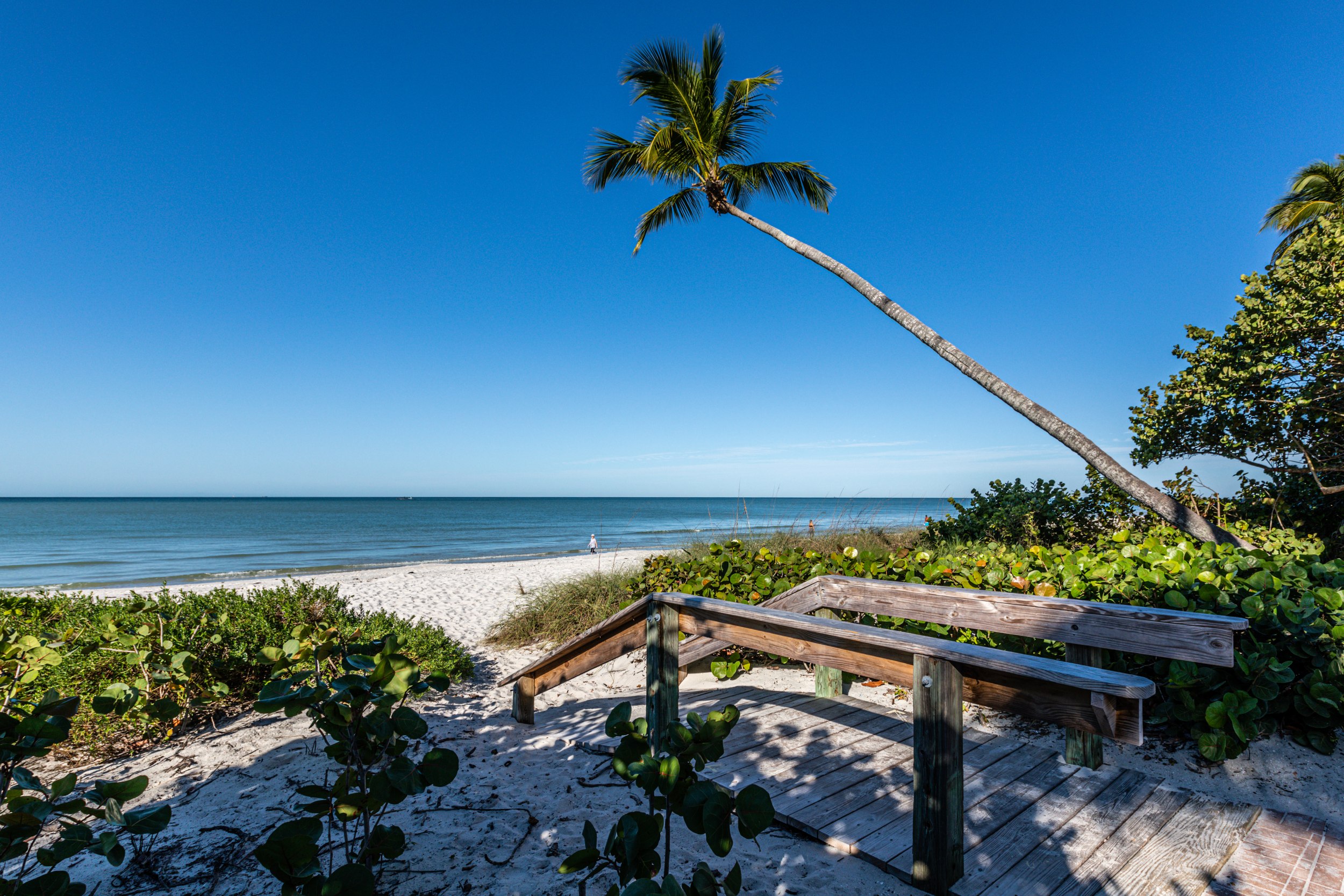 Naples Florida Beach Boardwalk