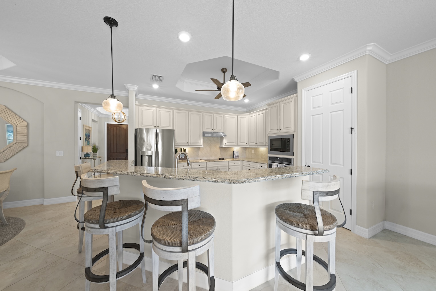 TwinEagles Home for Sale with immediate golf at 12792 Kinross Lane Naples FL