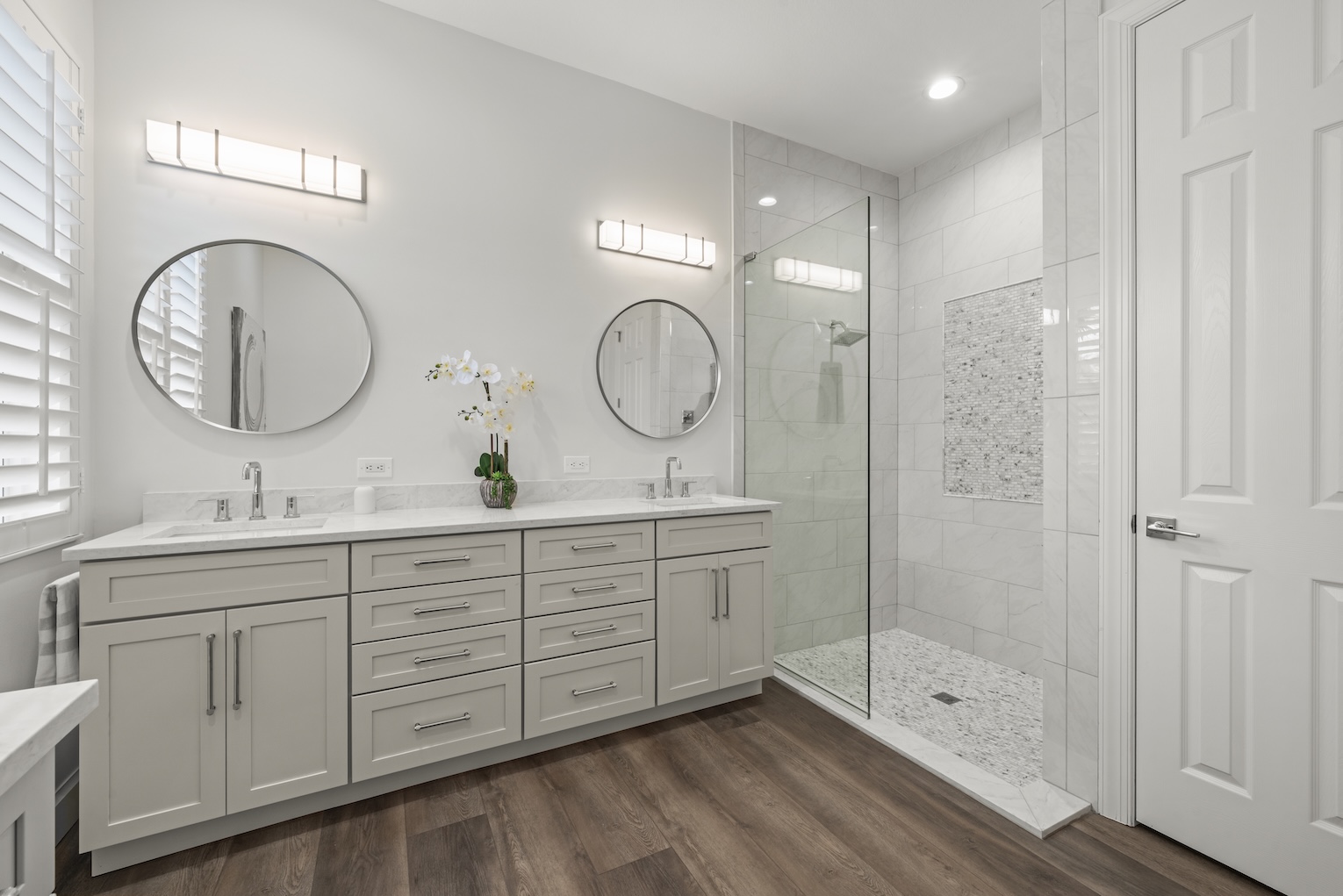 TwinEagles Naples home for sale with renovated bathroom